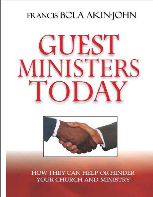 Cover of Guest Ministers Today